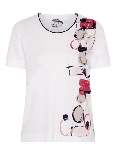 TIGI Mod Eco Placement Print Top