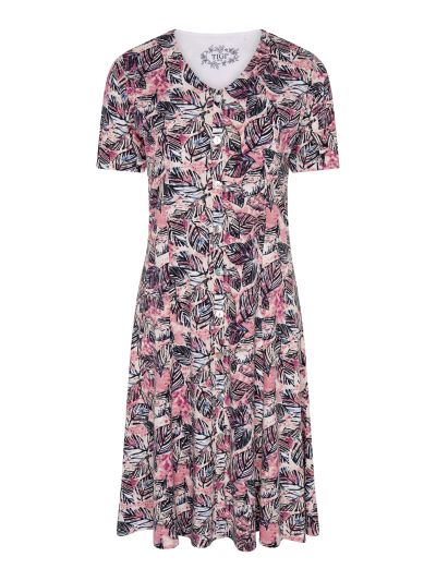 TIGI Leaf Button Dress