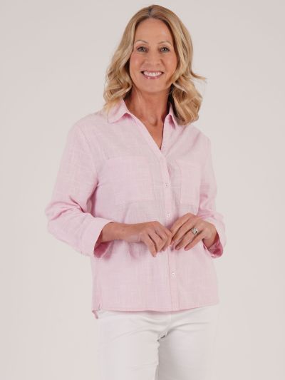 TIGI Cotton Micro-check Shirt