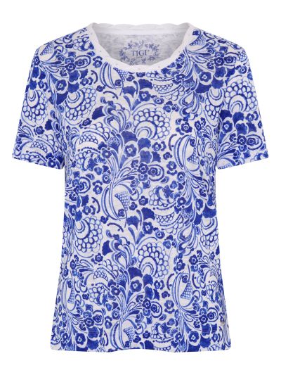 TIGI Paisley All-over-print Top