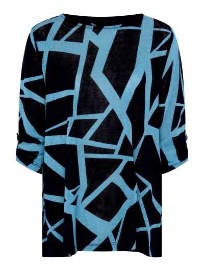 TIGI Zig-zag All-over Print Tunic