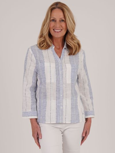 TIGI Textured Stripe Shirt