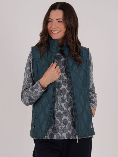 TIGI Diamond Quilt Gilet