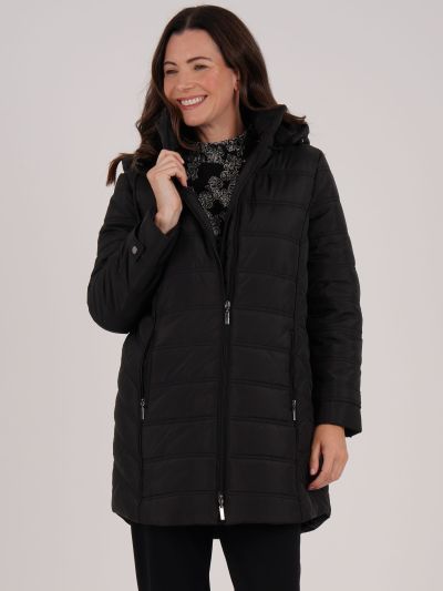 TIGI Waisted Hooded Coat