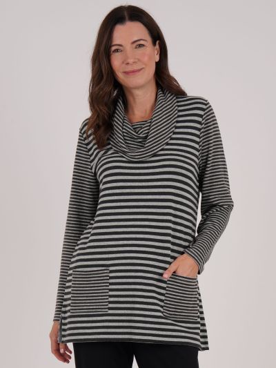 TIGI Contrast Stripe Tunic