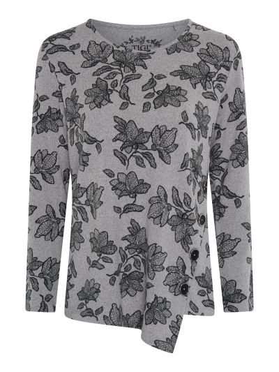 TIGI Asymmetric  Button Panel Top