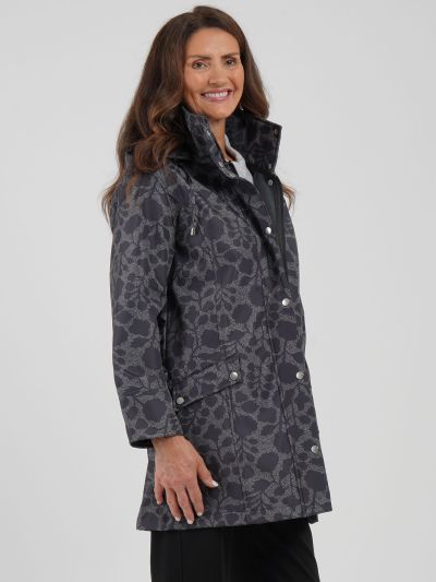 TIGI Floral Print Coat