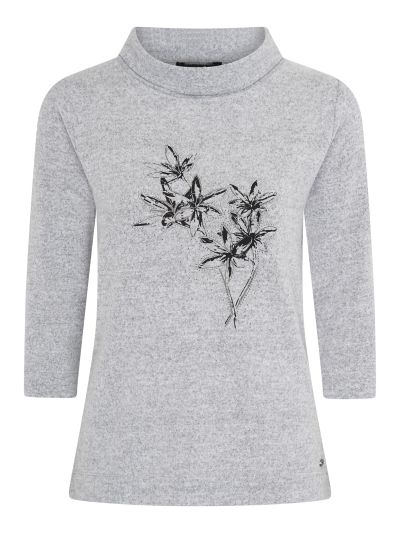 TIGI Lily Placement Cowl Neck Top