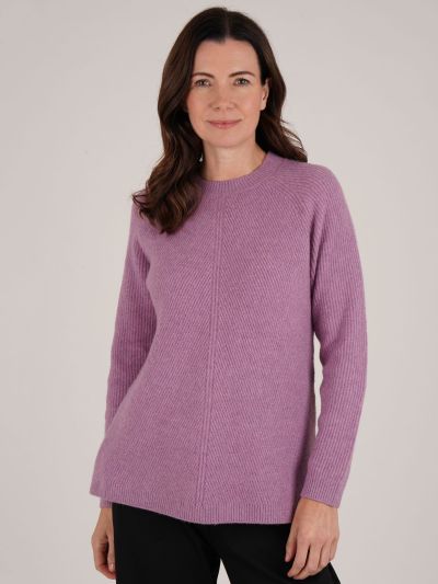 TIGI  Solid Crew Neck Knitted Jumper