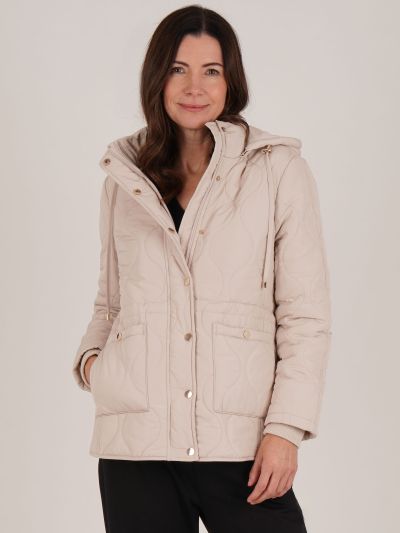 TIGI  Padded Coat With Hood