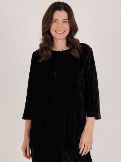 TIGI  Three Quarter Length Sleeve Tunic Top