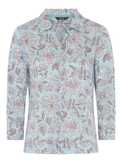 TIGI Persian Floral Print Shirt