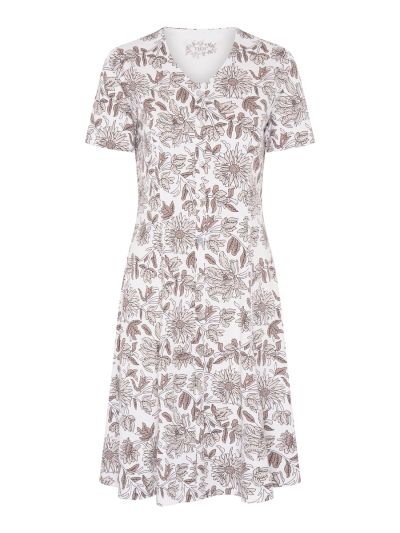 TIGI Persian Floral Print Dress