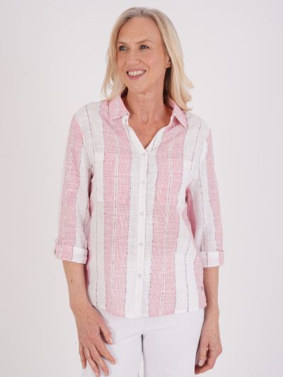 TIGI Textured Stripe Shirt