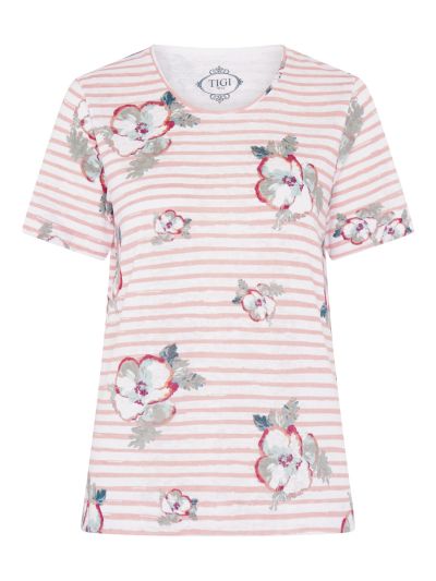 TIGI Stripe And Poppy Bloom Top
