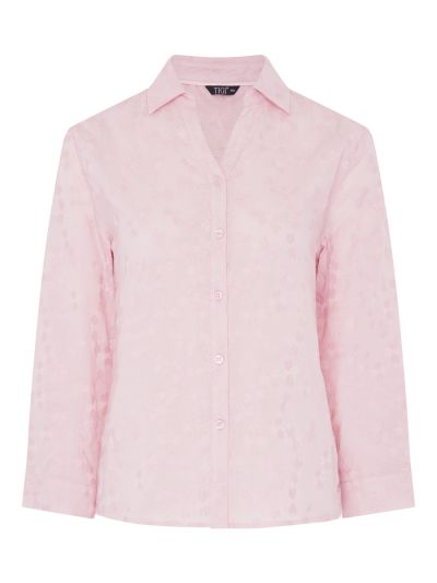 TIGI Floral Embroiderd Shirt