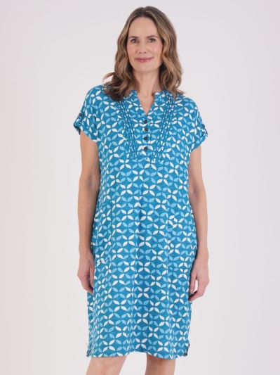 TIGI Mosaic Print Dress