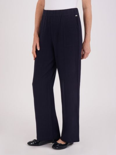 TIGI Relaxed Patch Pocket Trouser - Navy