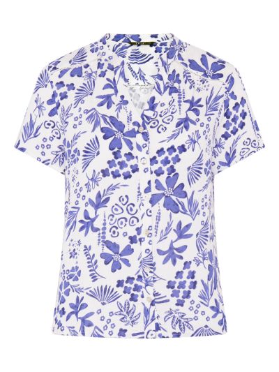 TIGI Delft Print Double Cotton Shirt