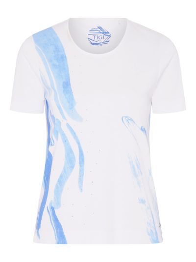 TIGI Splash Placement Print Top