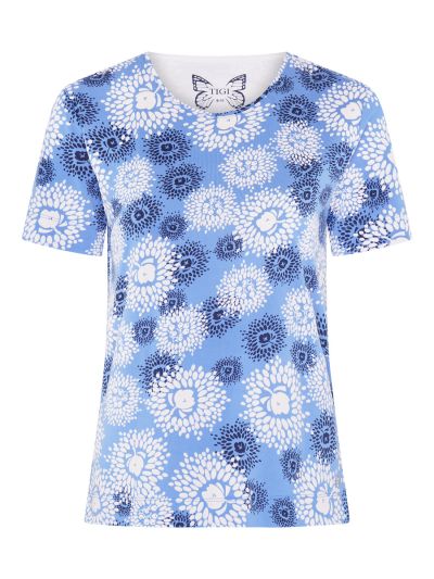 TIGI Batik Rubber Print Top
