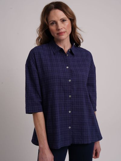 VIZ-A-VIZ Solid Collared Shirt