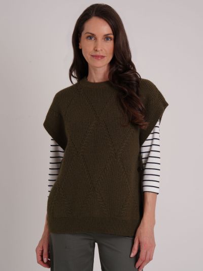 VIZ-A-VIZ Diamond Cabel Tabard