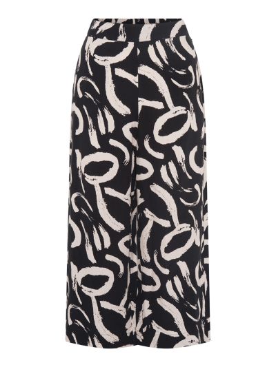VIZ-A-VIZ Abstract Print Culottes