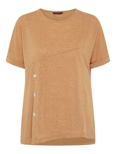VIZ-A-VIZ Gold Asymmetric Top