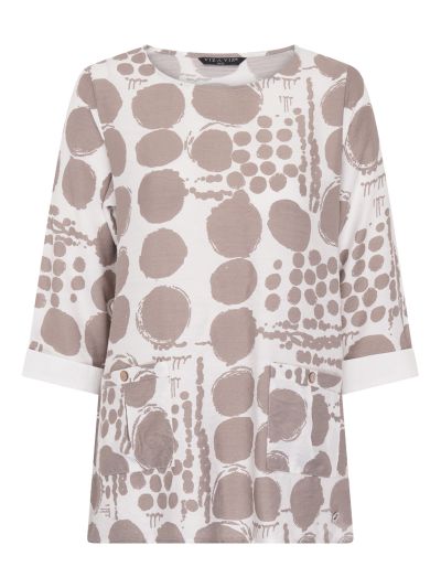VIZ-A-VIZ Polka Dot Tunic