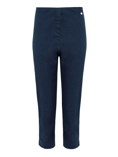 PENNY PLAIN  Cropped Jeggings - Navy