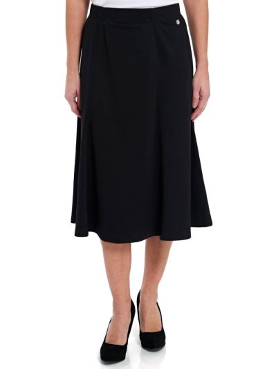 PENNY PLAIN  Black Panelled Skirt