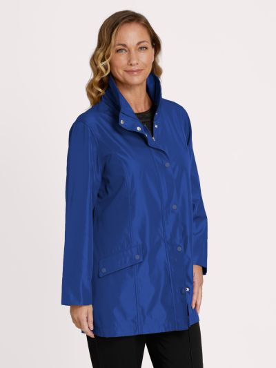 PENNY PLAIN  Royal Blue Raincoat