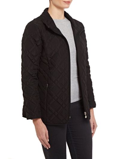 PENNY PLAIN  Black Quilted Jacket