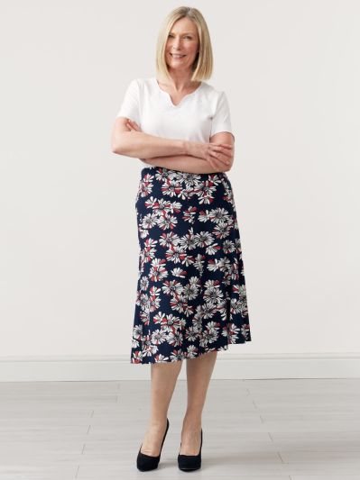 TIGI  Floral Print Skirt- Regular