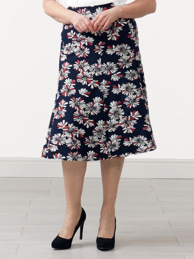 TIGI  Floral Print Skirt- Short