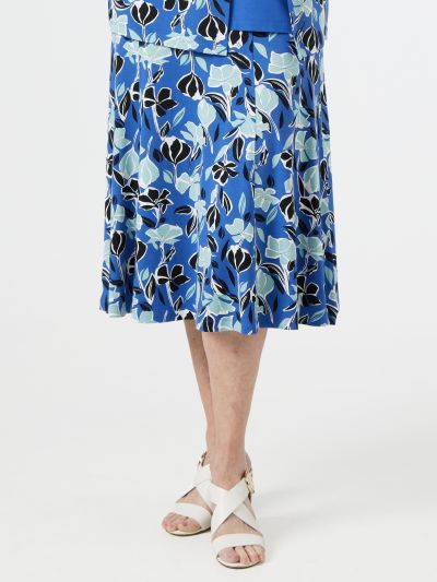 TIGI  Vibrant Flower Print Skirt Short