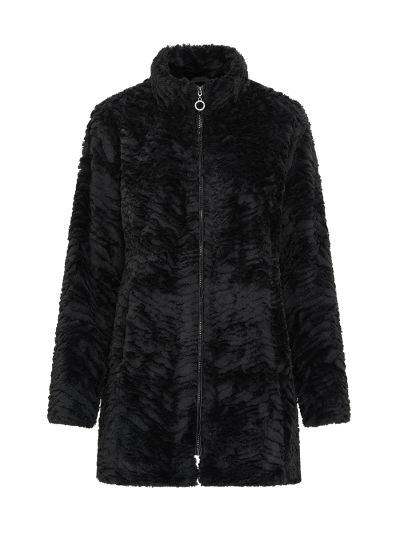 VIZ-A-VIZ Solid Fur Coat