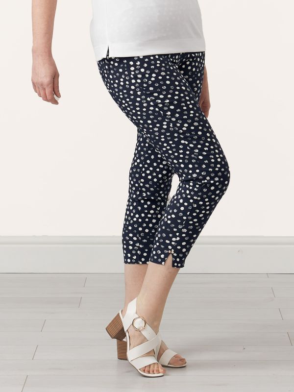 TIGI Dotted Cropped Trousers
