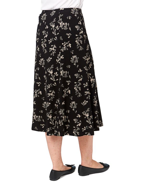 TIGI Leaf Print Skirt- Regular